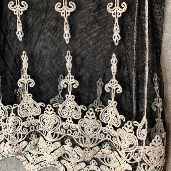 You Are Not Alone Sheer Lace Tank Top - Picture 3 of 6